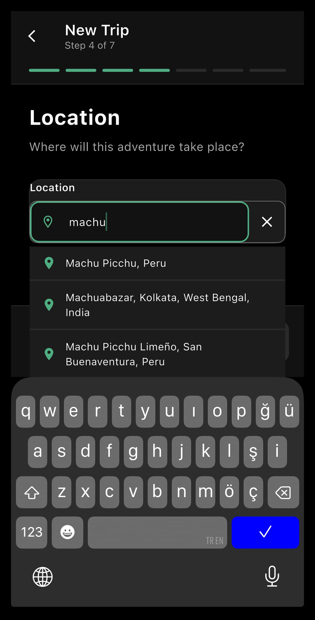 Set Your Destination